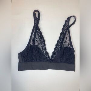 Marilyn Monroe Women’s Half Line Lace Bralette Thick‎ Band Bra Size S